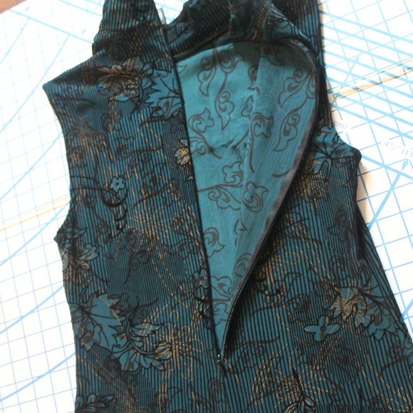 Mark by Avon Sheath, Wiggle Dress, Teal, Small, NWOT - Picture 7 of 9